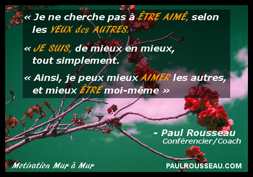 tre sois-mme - Paul Rousseau