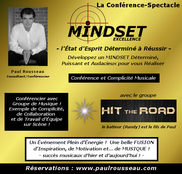 Confrence Spectacle MINDSET EXCELLENCE